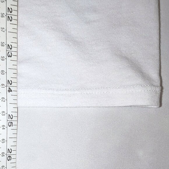 Guess | Eco Organic Cotton Blend White Fruit Graphic Print Easy Tee | Medium - Picture 11 of 12